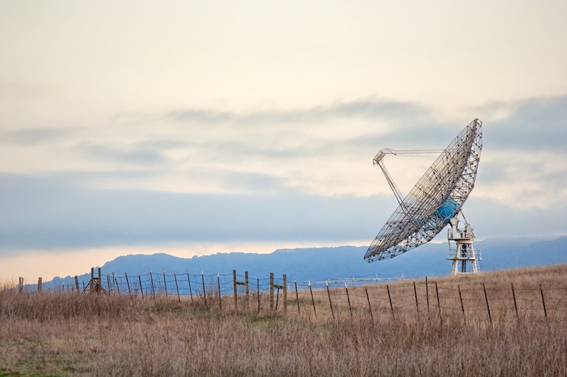 1080P, Radio Telescope, Stanford University, California