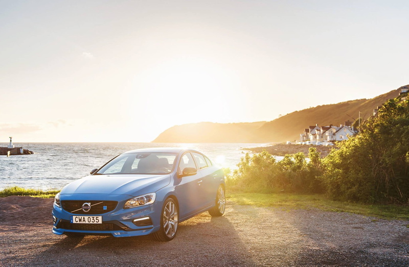 nature, transportation, water, 1080P, Volvo S60, car, copy space, motor vehicle, road, sunlight, sunset, sky, lens flare, road trip, beach, freedom, outdoors