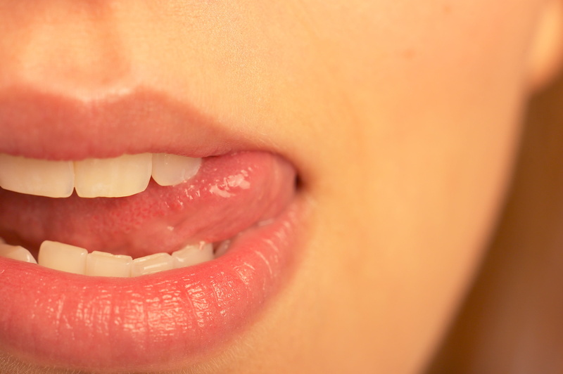 tongues, smiling, young adult, make-up, beauty, close-up, human body part, adult, human face, one person, mouth open, women, human mouth, lipstick, 2K