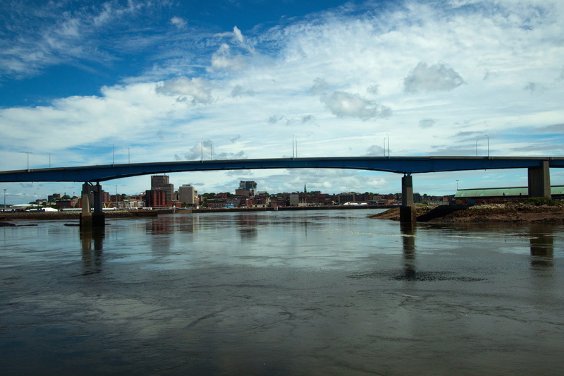outdoors, nature, 5K, river, no people, water, downtown, wet, transportation, sky, reflection, rain, bridge - man made structure, buildings, architectural column