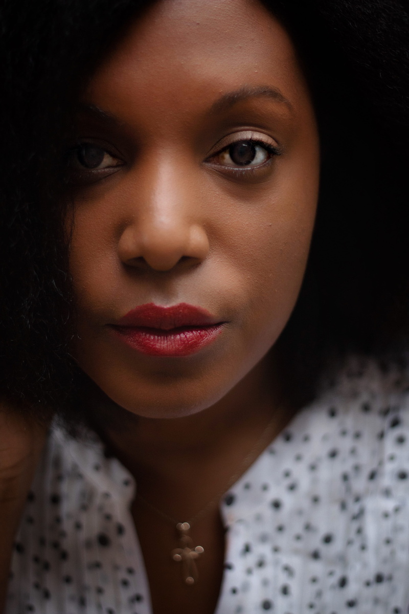 black girl, beautiful woman, 5K, lip, beauty, african american, front view, red lips, adult, indoors, s, human face, polka dot, face, young adult, women