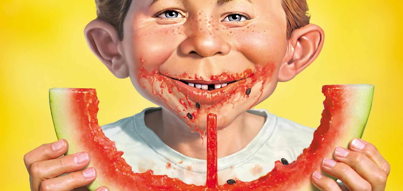 messy, offspring, poster, indoors, child, human teeth, studio shot, humor, funny, human body part, front view, mouth open, headshot, childhood, human mouth