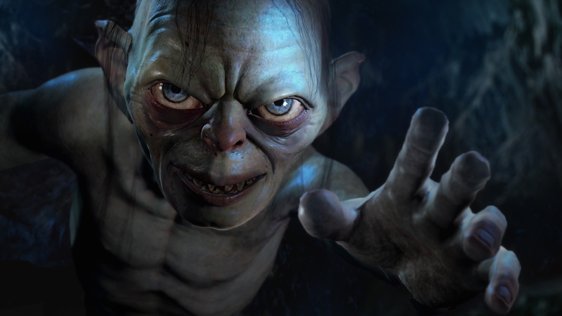 black background, front view, emotion, aggression, evil, negative emotion, looking at camera, horror, 5K, portrait, middle earth shadow of mordor gollum video games