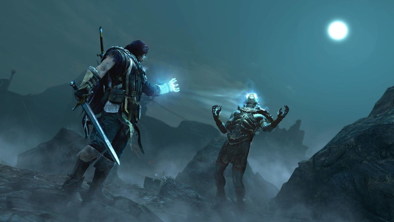 cooperation, headwear, holding, helmet, 1080P, teamwork, fog, people, Video Game, occupation, sport, illuminated, smoke - physical structure, Middle-earth: Shadow of Mordor