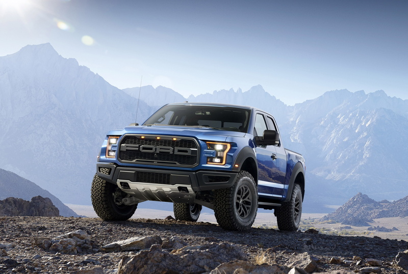 Ford, F-150, Raptor, ancestor, Pickup, 2K, mountains