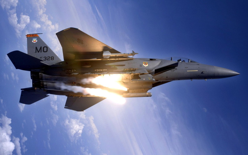 Airplane, 1080P, McDonnell Douglas F-15E Strike Eagle, Jet Fighters