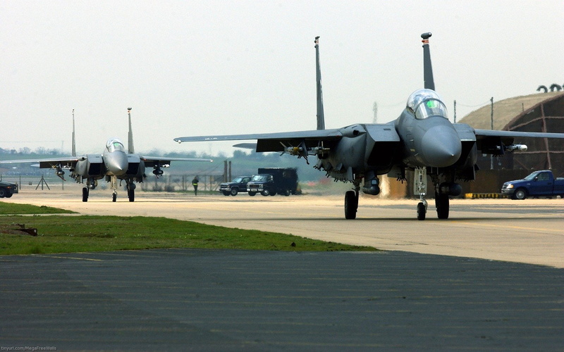 Jet Fighters, McDonnell Douglas F-15E Strike Eagle, 720P