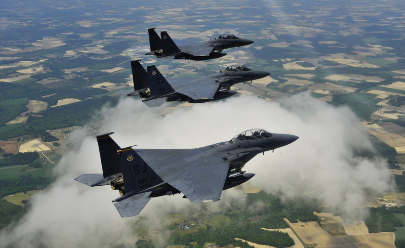 McDonnell Douglas F-15E Strike Eagle, 1080P, Aircraft, Jet Fighters, Jet Fighter, Warplane
