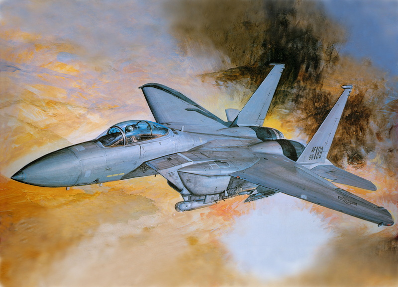 8K, aviation, F-15, the plane, Strike Eagle, fighter
