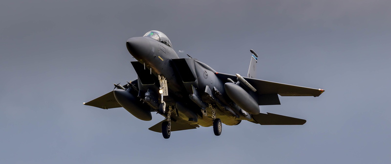 McDonnell Douglas F-15 Eagle, aerospace industry, fighter plane, single object, on the move, stealth, military, conflict, 5K, airplane, air vehicle, government