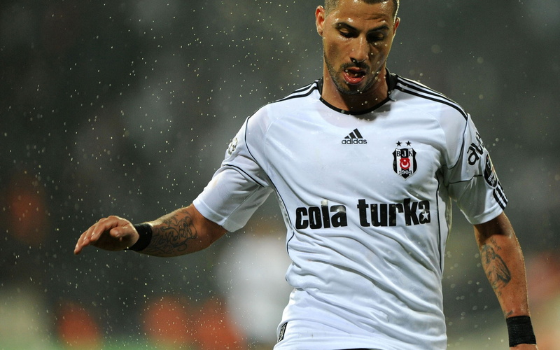 footballers, men, adult, young adult, young men, focus on foreground, one person, real people, sportsman, tattoo, stadium, sport, waist up, Ricardo Quaresma