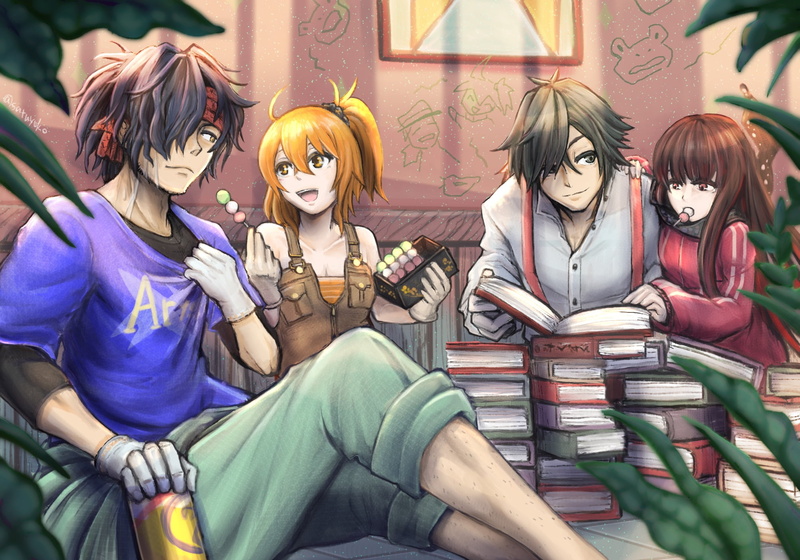 Ritsuka Fujimaru, Fate Series, Fate/Grand Order, Assassin (Fate/KOHA-ACE), 1080P, Oryou (Fate/KOHA-ACE), Rider (Fate/KOHA-ACE)