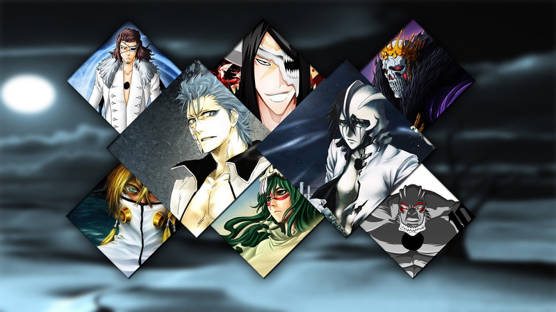 Nnoitra Gilga, Grimmjow Jaegerjaquez, Bleach, Barragan Luisenbarn, Coyote Starrk, Nelliel Tu Odelschwanck, 1080P, Ulquiorra Cifer, Yammy Llargo