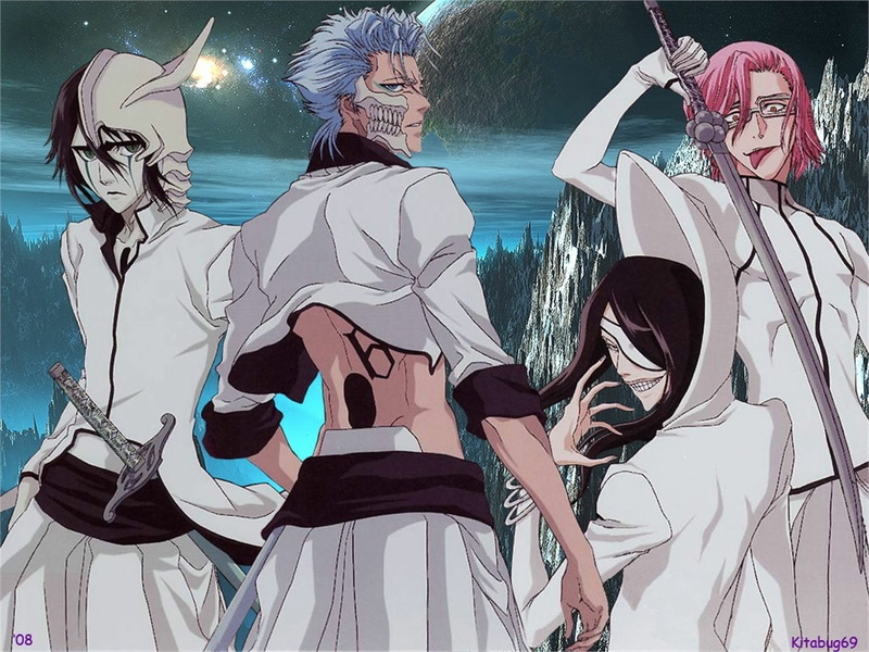 Ulquiorra Cifer, Szayelaporro Granz, Nnoitra Gilga, Bleach, 720P, Grimmjow Jaegerjaquez