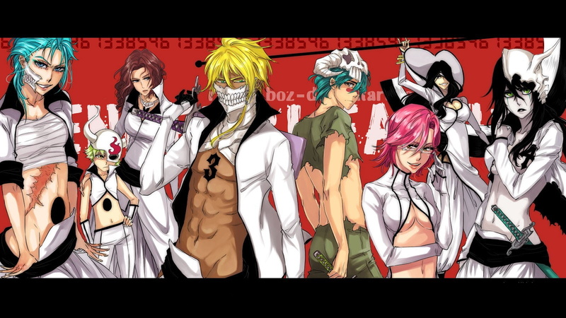 Szayelaporro Granz, Grimmjow Jaegerjaquez, Nnoitra Gilga, 720P, Ulquiorra Cifer, Bleach, Tier Halibel, Nelliel Tu Odelschwanck, Lilynette Gingerback, Coyote