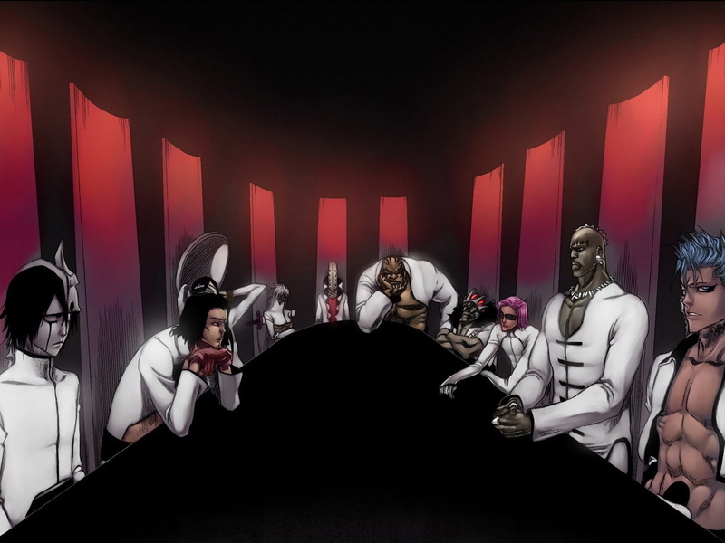 Baraggan Louisenbairn, Bleach, Ulquiorra Cifer, Zommari Rureaux, Szayelaporro Granz, 720P, Aaroniero Arruruerie, Yammy Llargo, Coyote Starrk, Grimmjow Jaegerjaquez