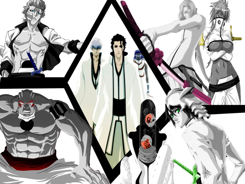 Tier Halibel, Bleach, Kaname Tosen, Sōsuke Aizen, Yammy Llargo, Szayelaporro Granz, Ulquiorra Cifer, Aaron Ashmore, 1080P, Grimmjow Jaegerjaquez, Gin Ichimaru