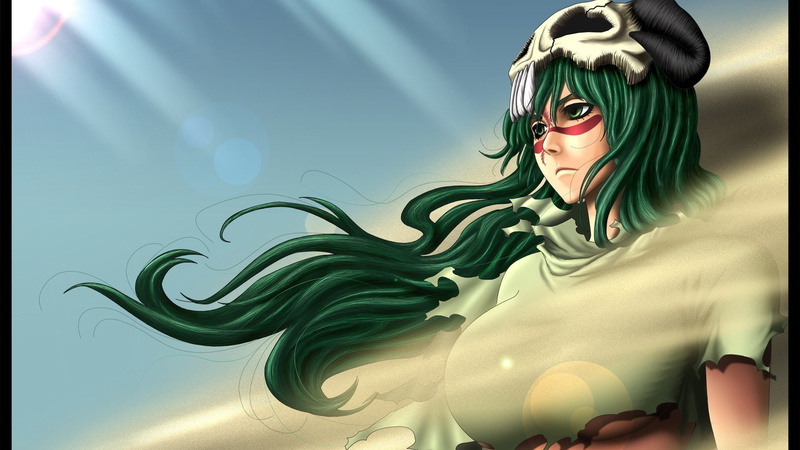 adult, women, indoors, Nelliel Tu Odelschwanck, costume, young adult, fashion, anime, green color, beautiful woman, hair, creativity, Bleach, beautiful people