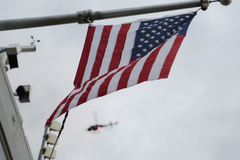 freedom, united states, connector, electrical device, outdoors, dom, states, 4th july, post, low angle view, environment, usa, white color, striped, wind