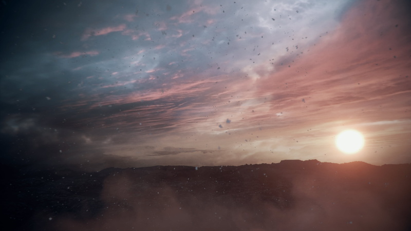sunset, Sun, sky, video games, A Plague Tale Innocence, 4K
