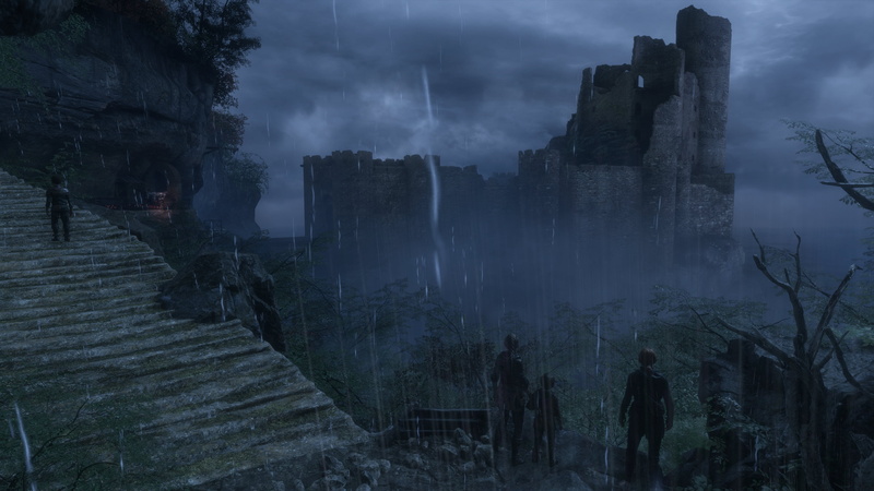 medieval, A Plague Tale Innocence, ruin, storm, rain, video games, castle, 4K
