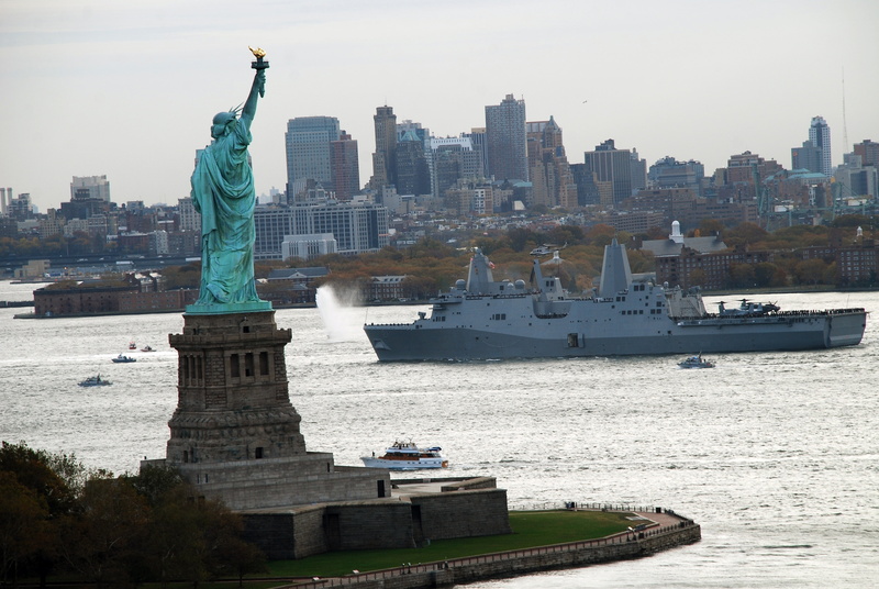 new, New York City, art, x, monuments, york, statue, city, staten, architecture, 4K, monument, Statue of Liberty, liberty, hd, island