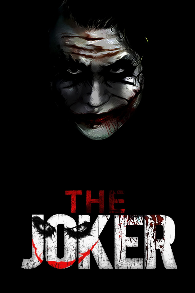 black background, front view, text, men, fear, indoors, action, red, western script, digital, sign, dark, celebration, human body part, thejoker