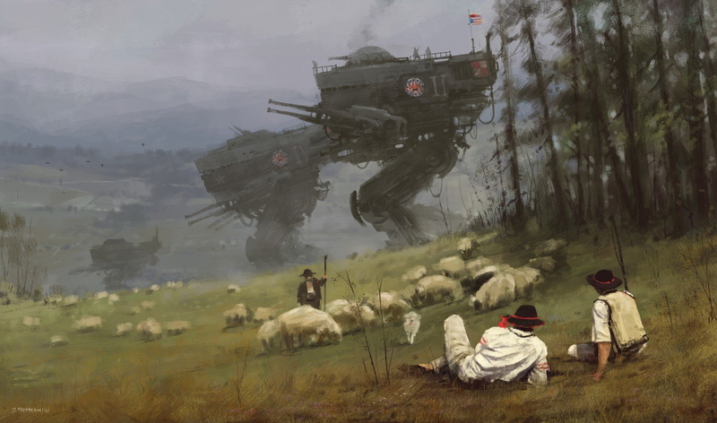 Futuristic, 1080P, Jakub Różalski