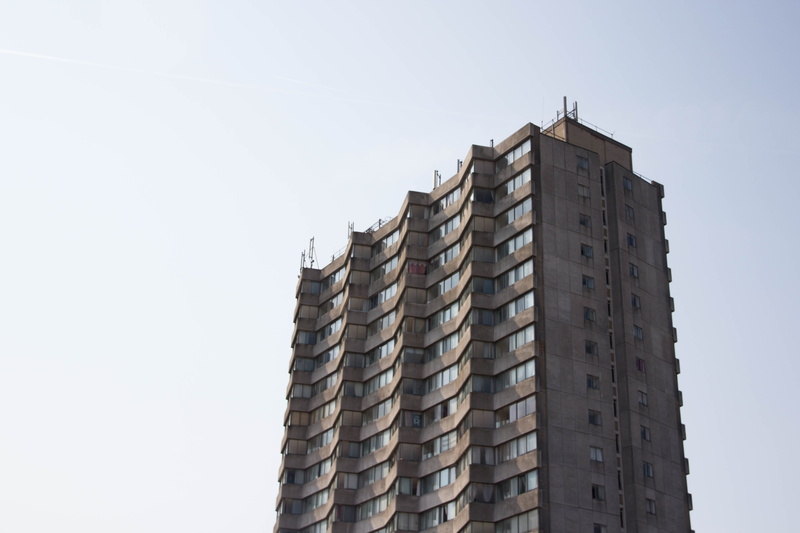 tall - high, sky, stack, day, apartment, outdoors, nature, pattern, skyscraper, flats, clear sky, united kingdom, 4K, building, architecture, margate