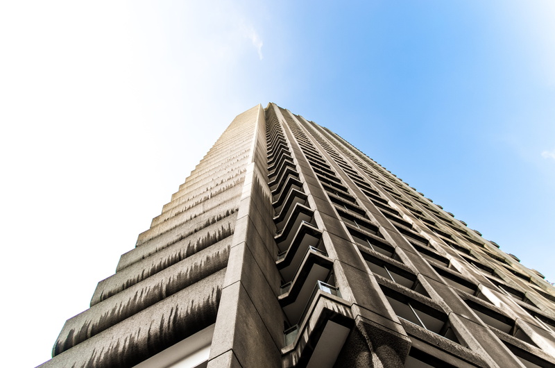 london, cityscape, brutalist architecture, building, city, office, no people, building exterior, day, flats, sky, clear sky, tower, brutalist, sunlight