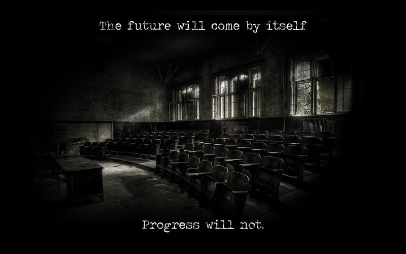 abandoned, typography, ruin, 1080P, quote, text, empty, no people, western script, built structure, chair, communication, seat, window, building, arts culture and entertainment