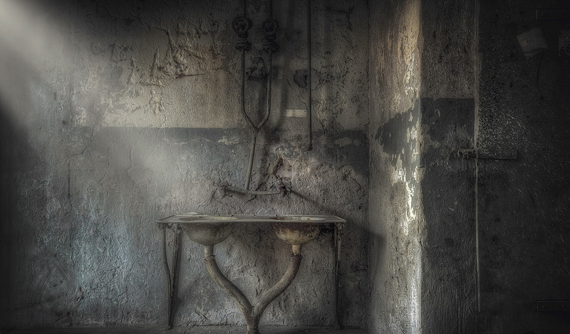 1080P, rooms, wall, dark, ruin
