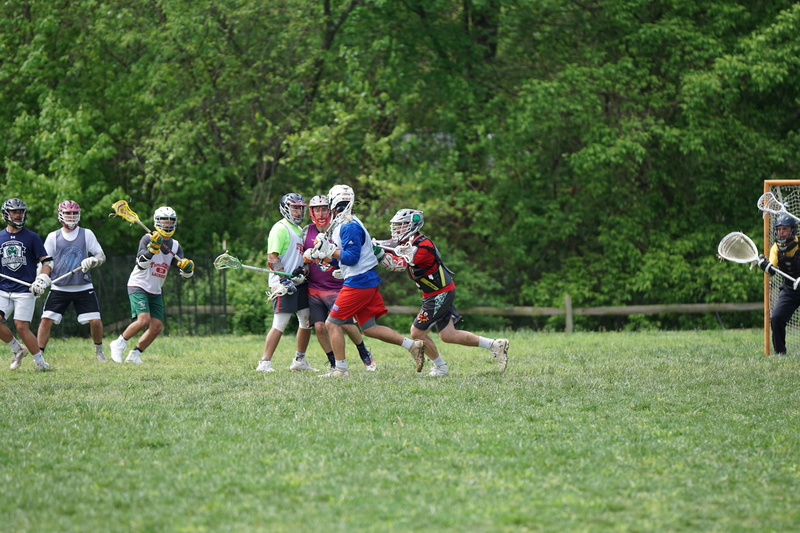 group, football, full length, men, racket, human, outdoors, crash helmet, tree, leisure activity, grass, land, clothing, togetherness, plant, activity