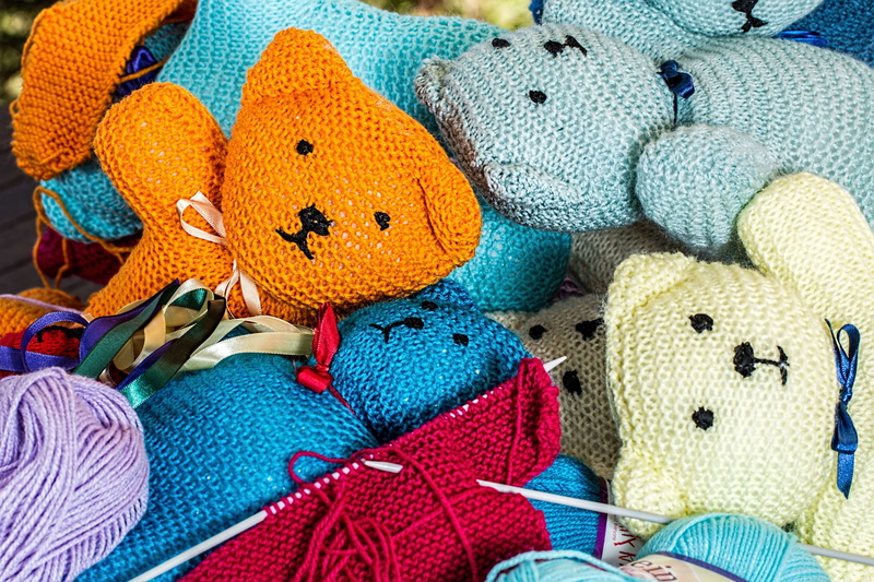 abundance, plaything, multi colored, hobby, business, colorful, cuddly, backgrounds, color, knitting, toy, retail, handicraft, high angle view, representation