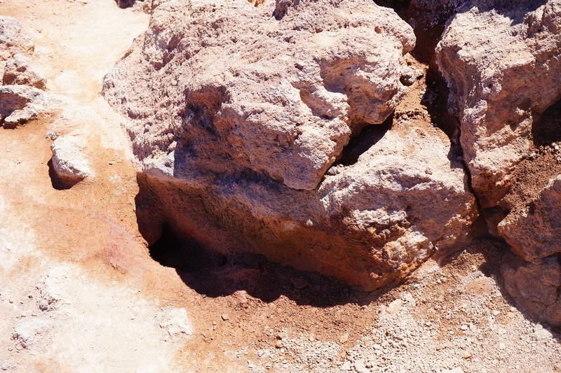 sunlight, sulfur vapor, beauty in nature, rough, nature, rock formation, tranquility, 5K, brown, steam, geology, pico del teide, sulfur, desert, teide