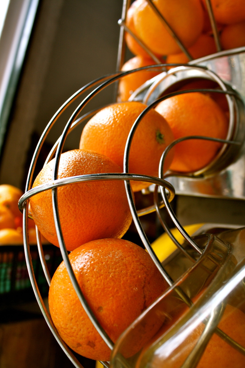 still life, no people, Market, close-up, focus on foreground, Juice, kitchen utensil, orange - fruit, Stall, citrus fruit, market, bowl, orange, 4K, citrus