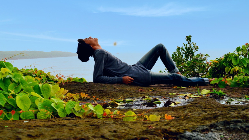 beautiful, scenics - nature, real people, leisure activity, plant, land, life, side view, beauty in nature, green color, sky, high, nature, clif, day, relaxation