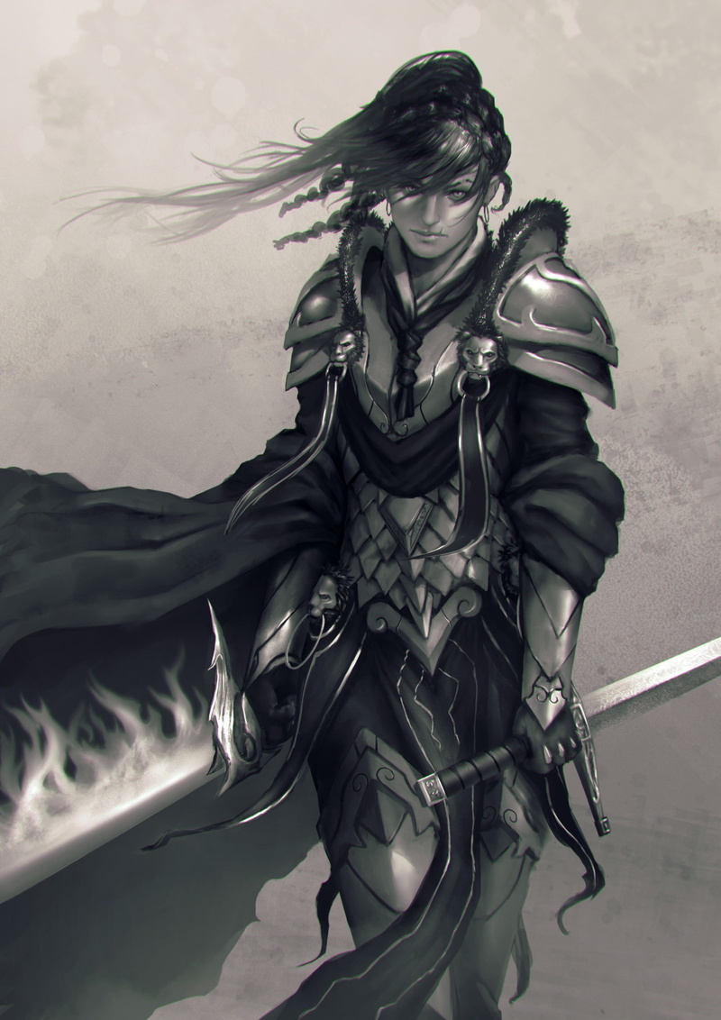 cool, fantasy, warrior, 1080P, fantasy art, art