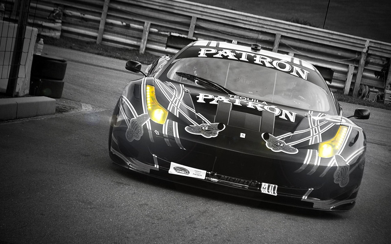 vintage car, technology, transportation, Ferrari 458 Speciale, 1080P, outdoors, sport, night, built structure, architecture, motor vehicle, high angle view