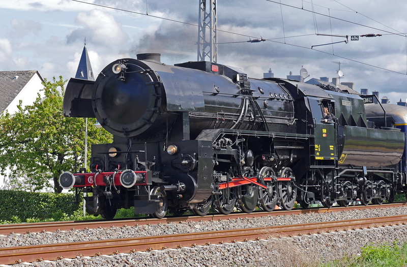 3378179, train - vehicle, sky, motor, br 42, railway, mode of transportation, the moselle valley, outdoors, see also pictures of nr, railroad track, conc