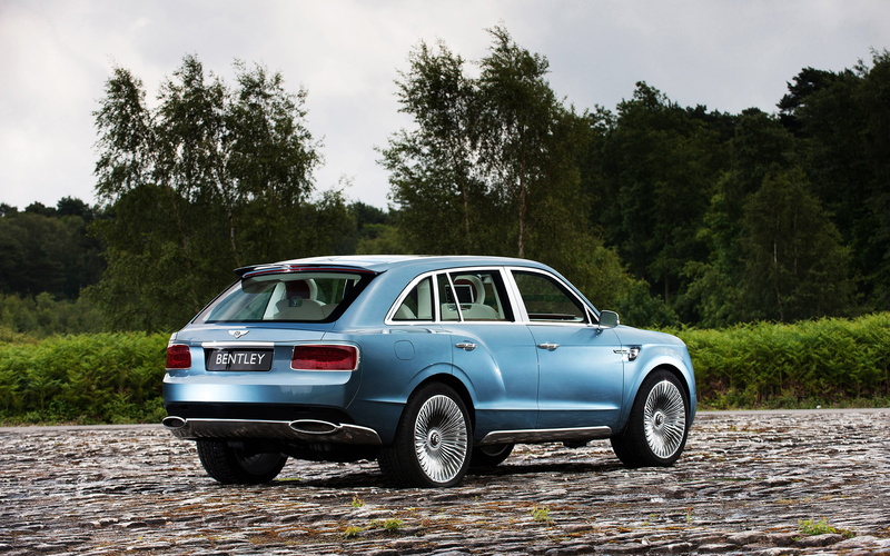 Bentley Concept, rear, Bentley SUV, Bentley Concept Car, Bentley EXP 9 F, 2K, f, concept, exp, bentley