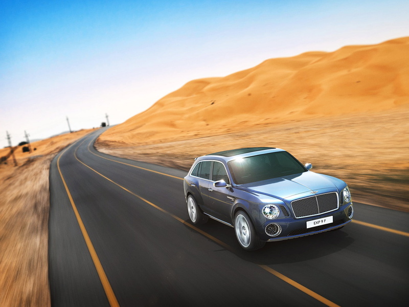 Bentley EXP 9 F Concept, 1080P, Bentley