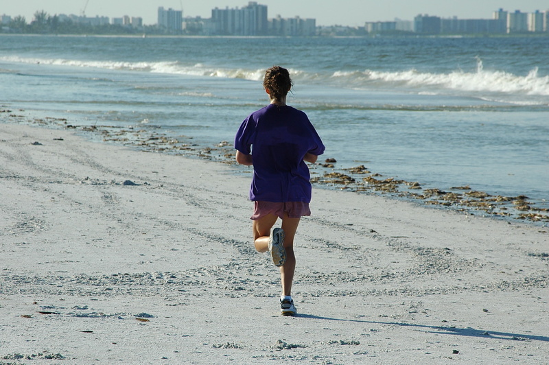 person, woman running, ocean, 2K, wellness, sand, lifestyles, running woman, jog, shorts, near, beach, water, woman jogger, runner, healthy, outdoor fitness