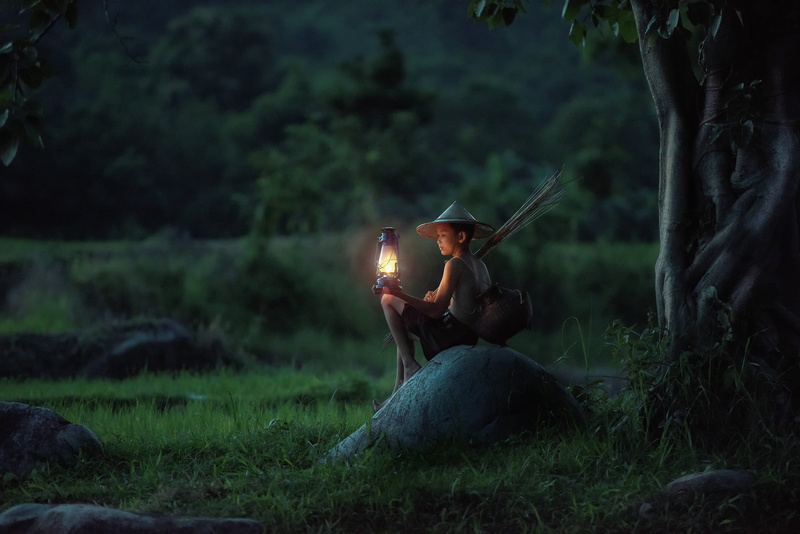 asia, outdoors, leisure activity, forest, two people, adventure, fire, travel, real people, men, fire - natural phenomenon, grass, bonfire, land, young