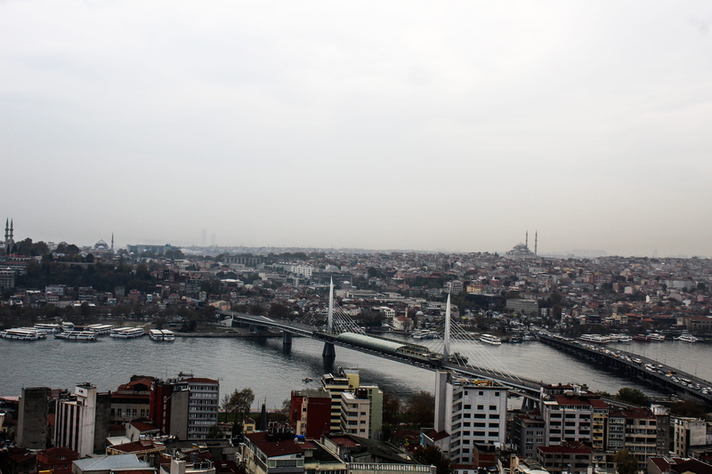 bridge, no people, outdoors, high angle view, tourism, nature, skyscraper, tower, cityscape, karaköy, bağcılar, architecture, eminönü, 5K, marine, landscape