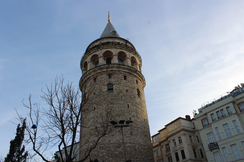 ottoman, aesthetics, day, low angle view, nature, no people, tall - high, building exterior, the past, jewish, spire, tower, galata, beautiful, istanbul