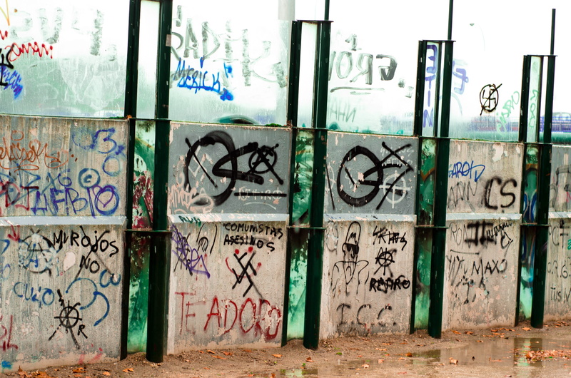 wall - building feature, text, multi colored, art, graffiti, art and craft, built structure, hood, street art, communication, park, 4K, day, streetart