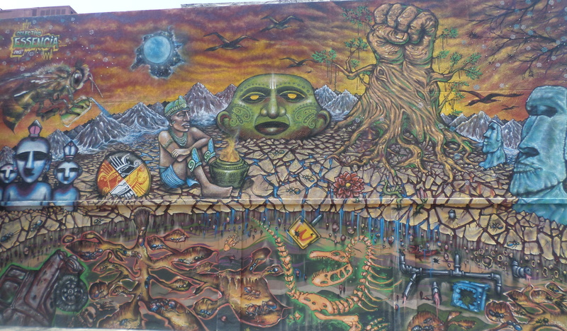Caracas, street art, wall, 4K