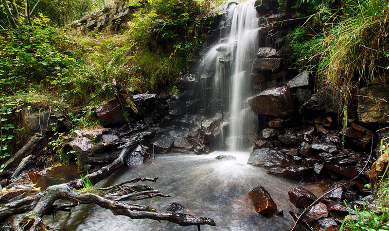 forest, rock - Object, stream, embalse, 5K, waterfall, Sony, nature, wet, freshness, beauty In Nature, piedras, Montseny, water, Catarata, outdoors, de