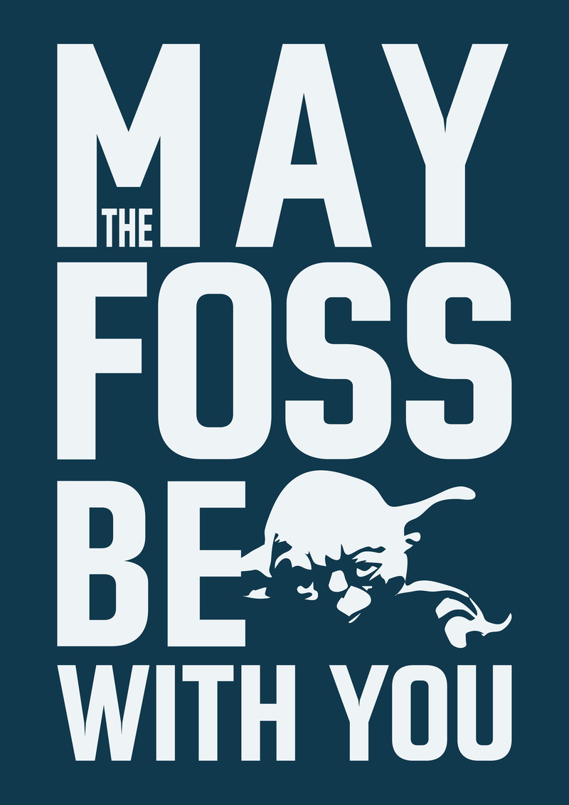 foss, arrow symbol, black color, people, 5K, Star Wars, capital letter, symbol, western script, Linux, communication, white color, Yoda, computer icon